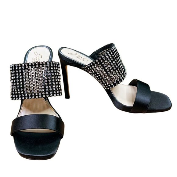 Jewel Badgley Mischka Ferris Evening Sandals - Size 6 - Picture 3 of 10